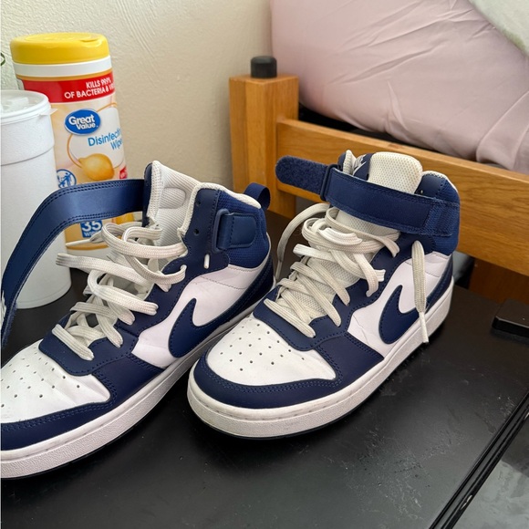 Nike Kids Nike Kids Blue and White Sneakers